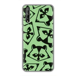 Силіконовий Чохол з Энотами на Huawei P Smart S / Y8p (2020) (Мордочки Єнота)