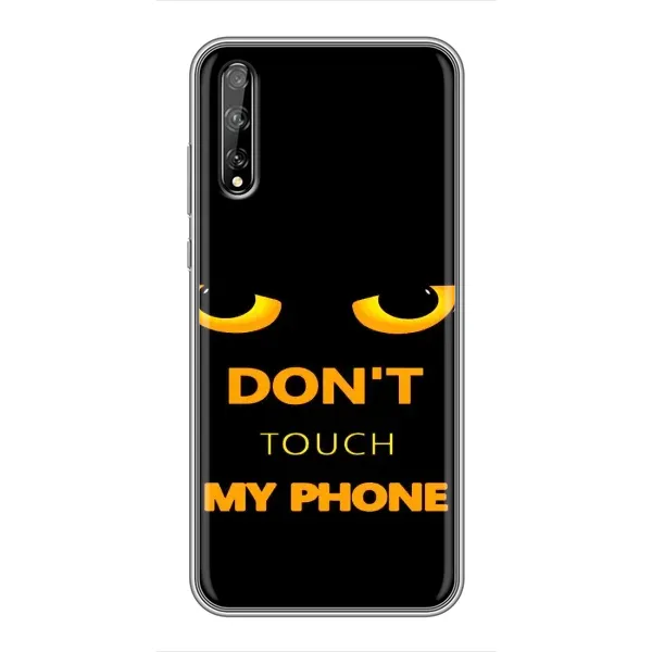 Чехол с рисунком «Не трогай мой телефон» для Huawei P Smart S / Y8p (2020) Чехол с рисунком «Не трогай мой телефон» для Huawei P Smart S / Y8p (2020)