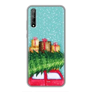 Чехол Новогодняя Елка на Huawei P Smart S / Y8p (2020) (Новогодние подарки)