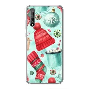 Чехол Санта Клаус для Huawei P Smart S / Y8p (2020) (Одежда)