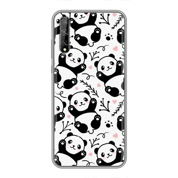 Чехол с рисунком «Пандочки» для Huawei P Smart S / Y8p (2020) Чехол с рисунком «Пандочки» для Huawei P Smart S / Y8p (2020)