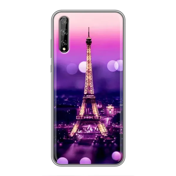 Чехол с рисунком «Париж башня» для Huawei P Smart S / Y8p (2020) Чехол с рисунком «Париж башня» для Huawei P Smart S / Y8p (2020)
