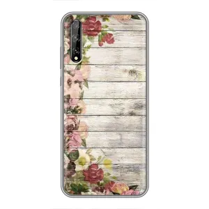 Чохли з тематикою "КВІТИ" на Huawei P Smart S / Y8p (2020) (Плетені квіти)