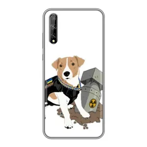 Чохол з принтом Песика Патрон для Huawei P Smart S / Y8p (2020) (Пес Патрон з ракетою)