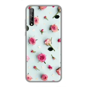Чохли з принтом Троянд для Huawei P Smart S / Y8p (2020) (Різні квіти)