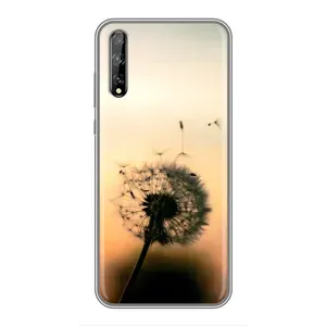 Силіконовий Чохол з кульбабками на Huawei P Smart S / Y8p (2020) (Роздмухана кульбабка)