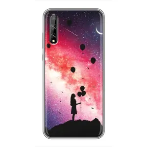Силиконовые Чехлы Любимому человеку для Huawei P Smart S / Y8p (2020) (Шарики в небе)