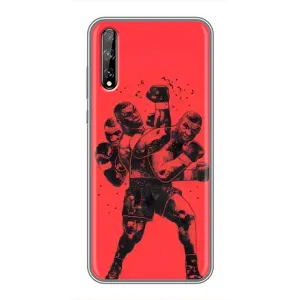 Чохли з прінтом Спортивна тематика для Huawei P Smart S / Y8p (2020) (Тайсон Бокс)