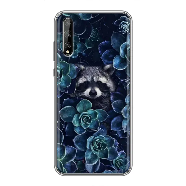 Чехол с рисунком «В цветах» для Huawei P Smart S / Y8p (2020)