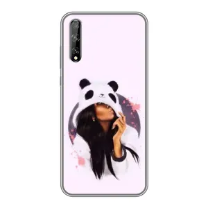 Чехол Стильные девушки на Huawei P Smart S / Y8p (2020) (В пижаме)