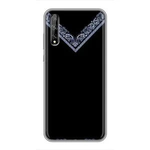 Силиконовый Чехол на Huawei P Smart S / Y8p (2020) (Воротник вышиванки)