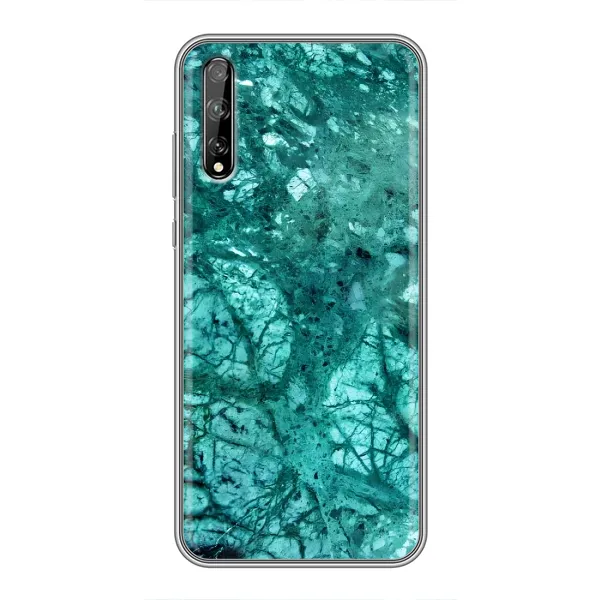 Чехол с рисунком «Зеленый мрамор» для Huawei P Smart S / Y8p (2020) Чехол с рисунком «Зеленый мрамор» для Huawei P Smart S / Y8p (2020)