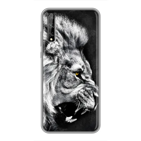 Чехол с рисунком «Злой ЛЕВ» для Huawei P Smart S / Y8p (2020)