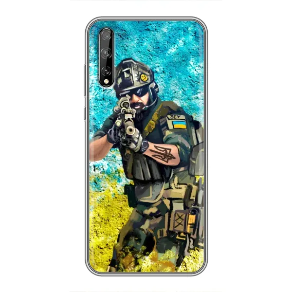 Чехол с рисунком «ЗСУ Воин» для Huawei P Smart S / Y8p (2020) Чехол с рисунком «ЗСУ Воин» для Huawei P Smart S / Y8p (2020)