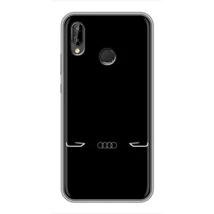 Силіконовий бампер з картинкою машини на Huawei Y9 2019 / Enjoy 9 Plus (Сілует Audi)
