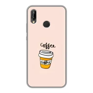 Чохол з зображенням смачної їжі для Huawei Y9 2019 / Enjoy 9 Plus (Кружка Кави)
