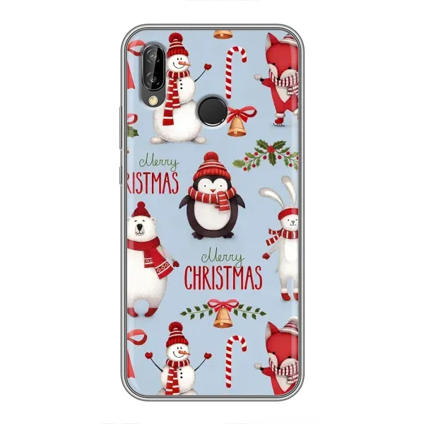 Чехол с рисунком «Рождественский» для Huawei Y9 2019 / Enjoy 9 Plus