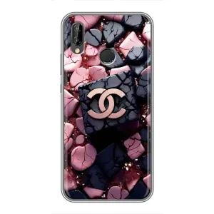 Чохол (Dior, Prada, YSL, Chanel) для Huawei Y9 2019 / Enjoy 9 Plus (Шанель)