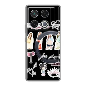 Чехлы с картинкой для Infinix GT 20 Pro (Арт блэкпинг)