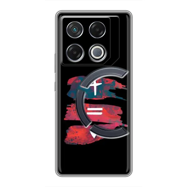 Чехол с рисунком «Атрибутика» для Infinix GT 20 Pro Чехол с рисунком «Атрибутика» для Infinix GT 20 Pro