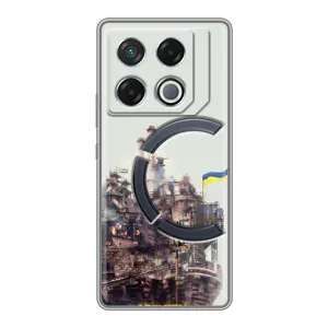 Чохли на військову тематику для Infinix GT 20 Pro (Азовсталь)