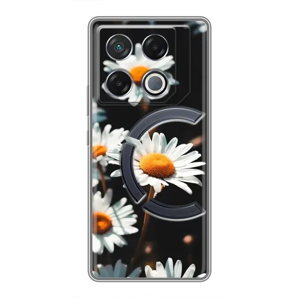 Чехол с рисунком «Белые ромашки» для Infinix GT 20 Pro Чехол с рисунком «Белые ромашки» для Infinix GT 20 Pro