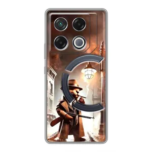 Чехол с мемами тралалело тралала для Infinix GT 20 Pro (Бобрито бандито)