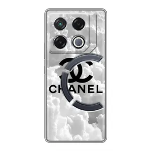 Чехол с Брендами одежды на ГТ 20 Про (CHANEL)