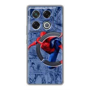 Силиконовый Чехол для Infinix GT 20 Pro (Человек Паук)