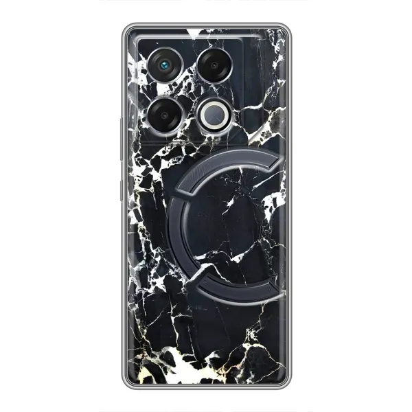 Чехол с рисунком «Чёрный мрамор» для Infinix GT 20 Pro Чехол с рисунком «Чёрный мрамор» для Infinix GT 20 Pro