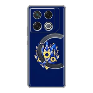 Чехол Укр Символика для Infinix GT 20 Pro (Цветущий Герб)