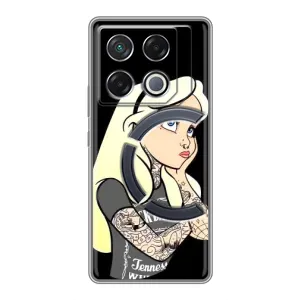 Чохол Стильні дівчата на Infinix GT 20 Pro (Дівчина образилася)