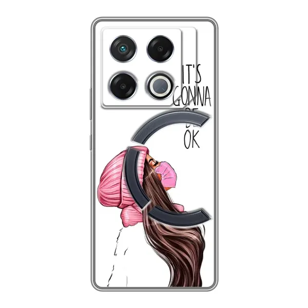 Чехол с рисунком «Девушка в маске» для Infinix GT 20 Pro Чехол с рисунком «Девушка в маске» для Infinix GT 20 Pro
