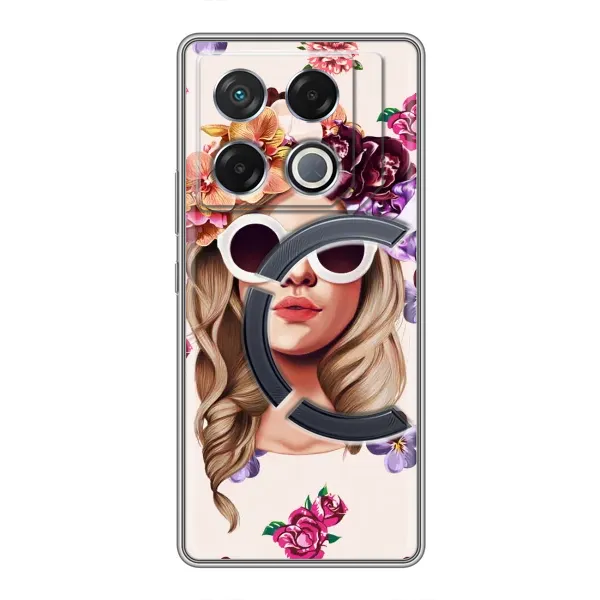 Чехол с рисунком «Девушка в очках» для Infinix GT 20 Pro Чехол с рисунком «Девушка в очках» для Infinix GT 20 Pro