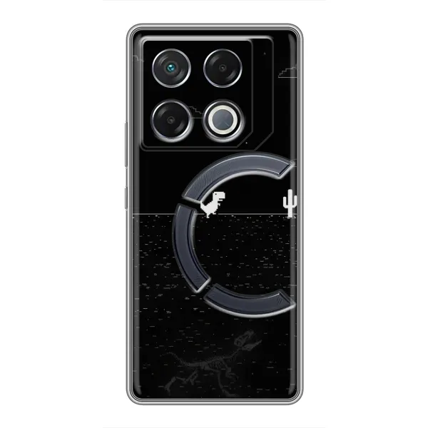 Чехол с рисунком «Динозаврик» для Infinix GT 20 Pro Чехол с рисунком «Динозаврик» для Infinix GT 20 Pro