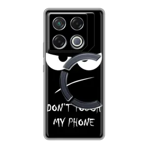 Чехол с прикольным текстом на Infinix GT 20 Pro (Dont)