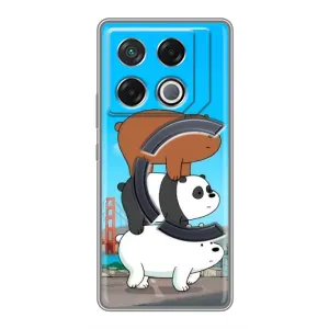 Чехлы с Пандами на Infinix GT 20 Pro (Друзья)