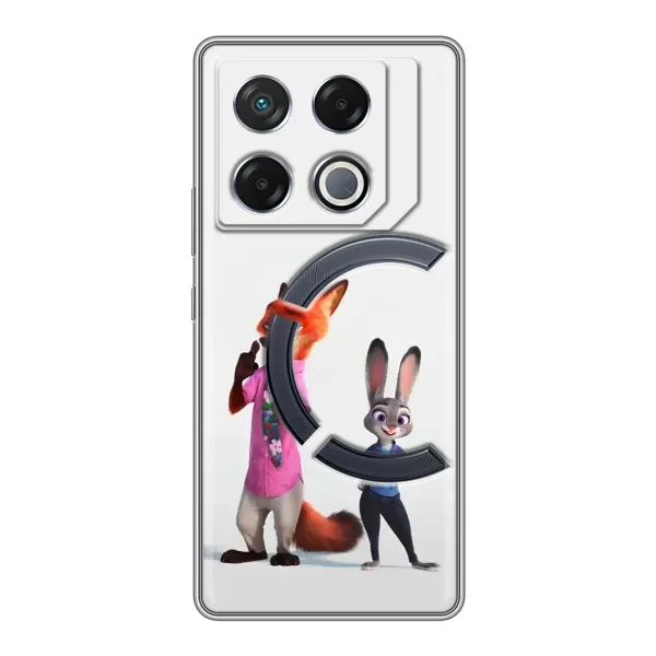 Чехол с рисунком «Джуди и Ник» для Infinix GT 20 Pro Чехол с рисунком «Джуди и Ник» для Infinix GT 20 Pro