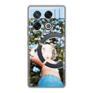 Чехлы с изображением разных животных для Infinix GT 20 Pro (Ежик на руках)