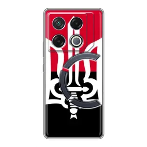Чехлы УПА (Красно-Чёрный) на Infinix GT 20 Pro (Герб Украины)