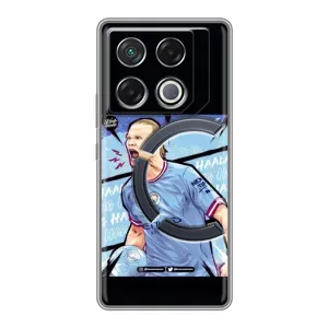 Чохли з принтом на Infinix GT 20 Pro Футболіст (гол Ерлінг Холанд)