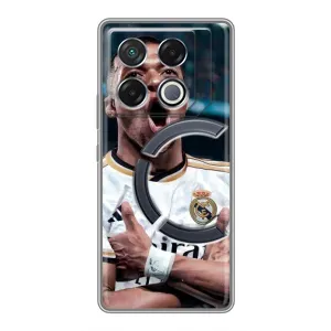 Чехол (TPU) с Футболистом на Infinix GT 20 Pro (Гол Мбаппе)
