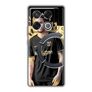 Силиконовый Чехол Infinix GT 20 Pro (Gold Neymar)