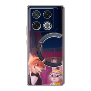Силиконовый чехол с принтом Зоотрополіс для Infinix GT 20 Pro (Главные герои)