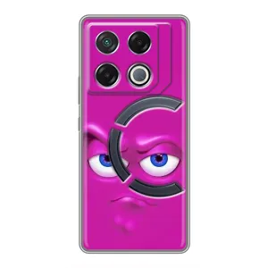 Силиконовые Чехлы (смешные стикеры) для Infinix GT 20 Pro (Хитрая мордочка)