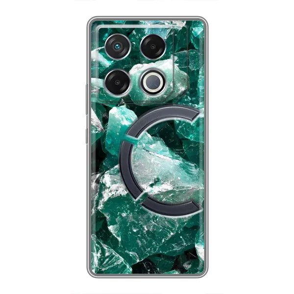 Чехол с рисунком «Изумруд» для Infinix GT 20 Pro Чехол с рисунком «Изумруд» для Infinix GT 20 Pro