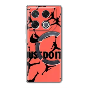 Силіконовый Чохол Nike Air Jordan на ГТ 20 Про (Just Do It)