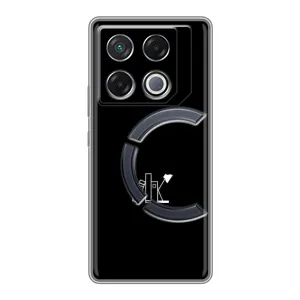 Чехол с картинками на черном фоне для Infinix GT 20 Pro (Книжки)