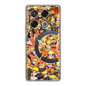 Чохли з принтом НАРУТО на Infinix GT 20 Pro (Коллаж Наруто)