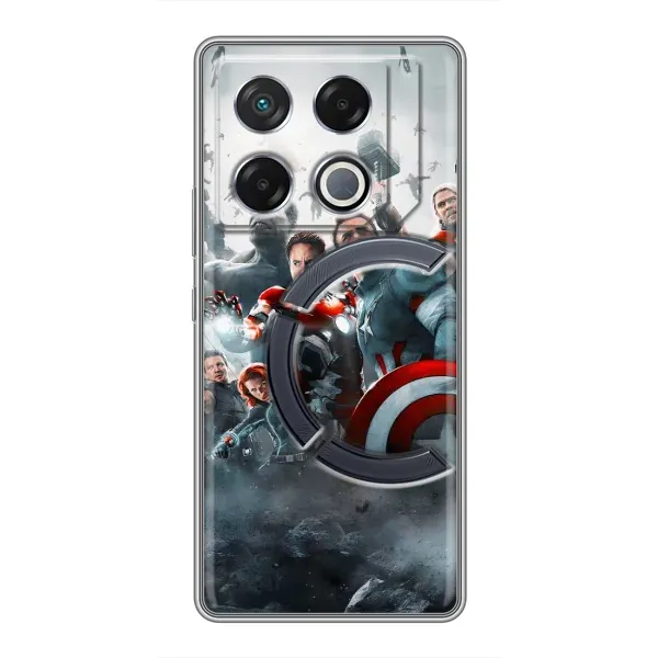 Чехол с рисунком «Команда марвел» для Infinix GT 20 Pro Чехол с рисунком «Команда марвел» для Infinix GT 20 Pro
